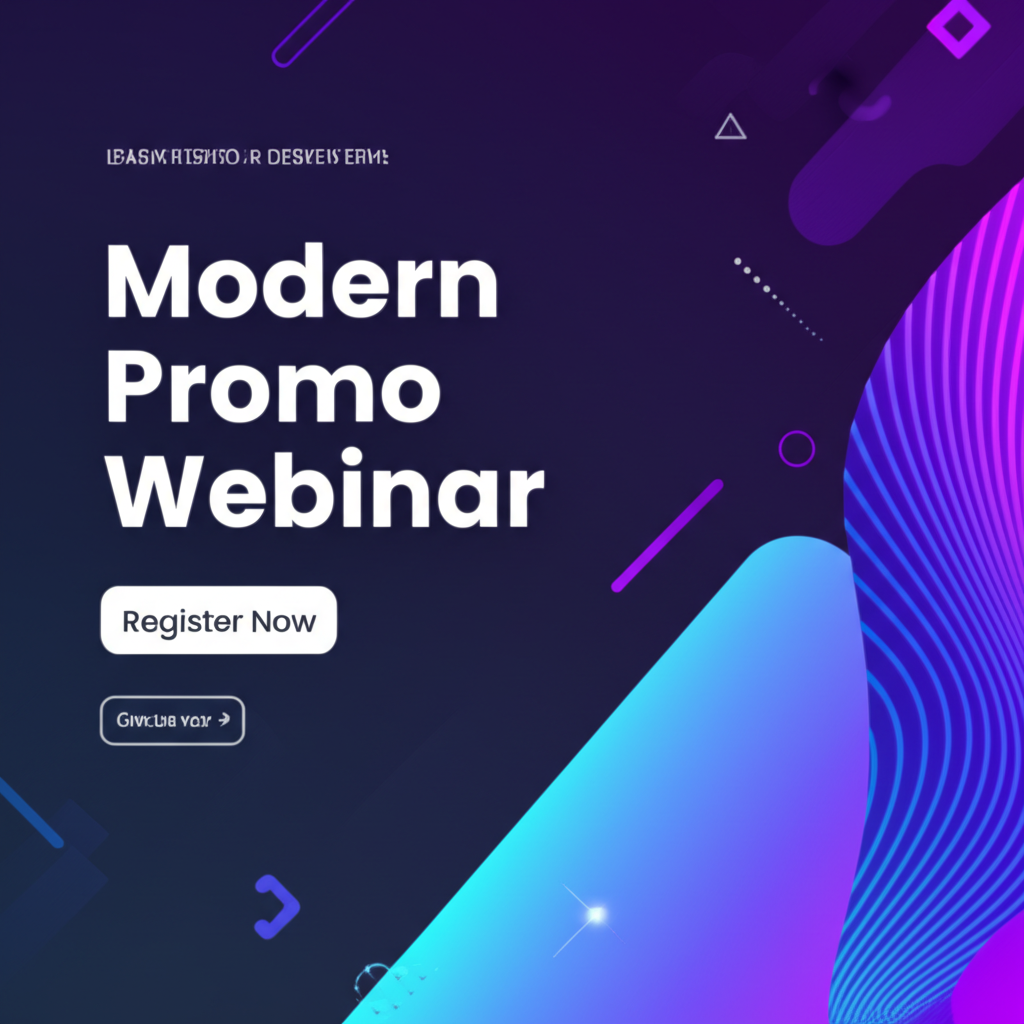Webinar Promotion